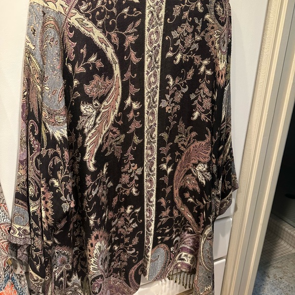 Tapestry caftan in rich colors - Picture 2 of 3